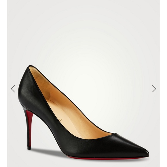 Christian Louboutin Black Patent Leather Platforms - Picture 1 of 15
